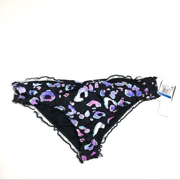 Salt+Cove LEOPARD Animal Ruffle Bikini Swim Bottom - Picture 5 of 7